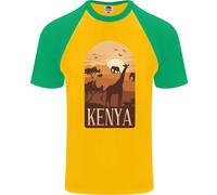 T-Shirt Da Baseball S/S Per Uomo Kenya Safari