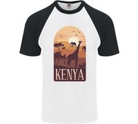 T-Shirt Da Baseball S/S Per Uomo Kenya Safari
