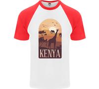 T-Shirt Da Baseball S/S Per Uomo Kenya Safari