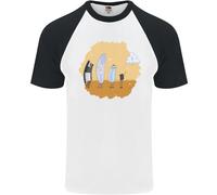 T-Shirt Da Baseball S/S Per Uomo Storage Evolution Floppy Disk A Cloud PC