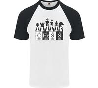 T-Shirt Da Baseball S/S Uomini Tavola Periodica Degli Elementi