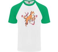 T-Shirt Da Baseball S/S Uomo Anno Del Cane Zodiacale Cinese