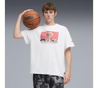 T-shirt da basket PUMA x E.T. I da uomo, Abbigliamento, Bianco, M M