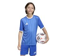 T-shirt da calcio a maniche corte Blu 11/12 anni - 144/150 cm Tinta unita