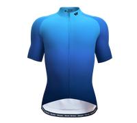 T-shirt da ciclismo Gradient: 3 pratiche tasche posteriori, traspirante e assorbente del sudore - abbigliamento sportivo per l'outdoor L'abbigliamento da ciclismo è realizzato con materiali di alta qu
