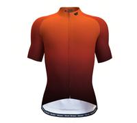 T-shirt da ciclismo Gradient: 3 pratiche tasche posteriori, traspirante e assorbente del sudore - abbigliamento sportivo per l'outdoor L'abbigliamento da ciclismo è realizzato con materiali di alta qu