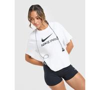 T-shirt da donna aderente Nike Pro Blanc S