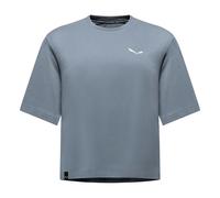 T-shirt da donna aderente Salewa Eagle Bleu S