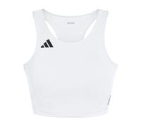 Adidas Adizero Essentials Crop Sports Top Bianco 2XS Donna