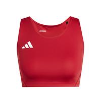 Adidas Adizero Essentials Crop Sports Top Rosso 2XS Donna