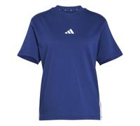 T-shirt da donna adidas Essentials 3-Stripes Bleu L
