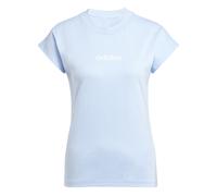 T-shirt adidas Essentials Linear manica corta azzurro donna - XL
