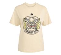 Adidas T-shirt X Farm Graphic Donna – Jersey di cotone Beige 34