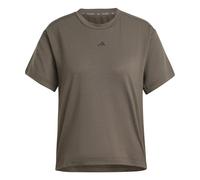 T-shirt da donna adidas Power Back Cutout 3-Stripes Verde S