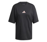 T-shirt da donna adidas Strength Graphic Nero XS