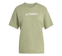 Adidas Terrex Classic Logo Short Sleeve T-shirt Verde XS Donna