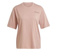 Adidas Terrex Xploric Logo Short Sleeve T-shirt Rosa S Donna