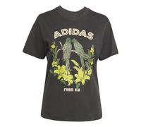 adidas performance x Farm - T-shirt con grafica 2 nera-Nero XS