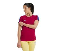T-shirt da donna Arena maglietta streetwear W t-shirt squadra, rosso vino, S