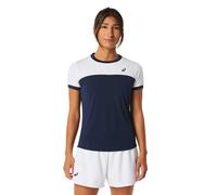 T-shirt Da Donna Asics Court Ss Top 2042a262 XS Blu