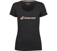 Maglietta Donna Babolat Exercise Tee Women - black/black M
