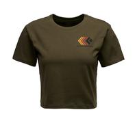 T-shirt da donna Black Diamond Faded Vert XS