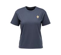 Black Diamond Heritage Badge Short Sleeve T-shirt Grigio L Donna