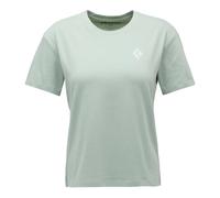 Black Diamond Heritage Badge Short Sleeve T-shirt Verde M Donna