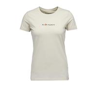 Black Diamond Heritage Wordmark Short Sleeve T-shirt Beige L Donna
