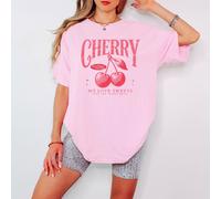 T-shirt da donna Cherry Fruit Sweets Sweet Moment Cutie Fruity We Love Sweets