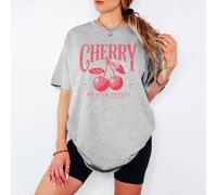 T-shirt da donna Cherry Fruit Sweets Sweet Moment Cutie Fruity We Love Sweets