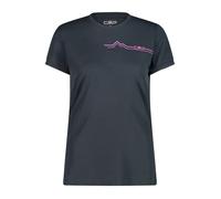 Cmp 32t6046 Short Sleeve T-shirt Blu 2XS Donna