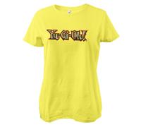 T-Shirt Da Donna Con Logo Di Yu-Gi-Oh Licenza Ufficiale