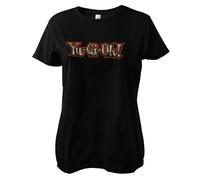 T-Shirt Da Donna Con Logo Di Yu-Gi-Oh Licenza Ufficiale