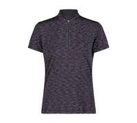T-shirt da donna con mezza zip CMP Gris XL
