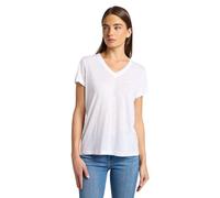 T-shirt da donna con scollo a V Lee Blanc S
