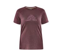 Craft Adv Trail Wool Short Sleeve T-shirt Viola S Donna