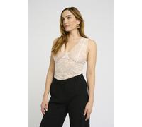 T-shirt da donna Cream Glaze Long Top Blanc L