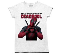 T-Shirt Da Donna Deadpool Film Marvel DC Comics Batman Suicide Squad Quinn