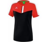 Erima Squad Maglietta, Donna, Rosso/Nero/Bianco, 38