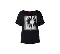 ESPRIT 014ee1k327 T-Shirt, 001 Black, XXS Donna