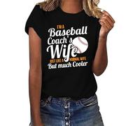 T-shirt da donna, estiva, girocollo, a maniche corte, elasticizzata, morbida, basic, da donna, tinta unita, casual, leggera, casual, per tutti i giochi, alla moda, temperamento, sport, tunica, da