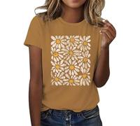 T-shirt da donna estiva, girocollo, a maniche corte, elasticizzata, morbida, basic, da donna, tinta unita, casual, leggera, casual, per tutti i giochi, alla moda, temperamento, sport, tunica, nera