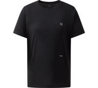 T-shirt da donna Haglöfs Outsiders Graphic Noir XL