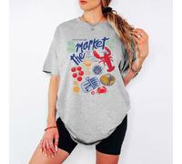 T-shirt da donna Have A Nice Day The Market Seafood Culinary