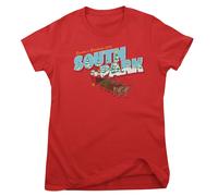 T-Shirt Da Donna Licenziata South Park - Saluti Di Stagione Da South Park