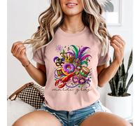 T-shirt da donna Mardi Gras Celebration New Orleans Festival Parade