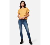 T-shirt da donna Mavi camicetta maglietta a maniche corte t-shirt gialla miele S