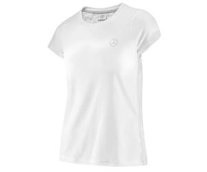 T-Shirt Da Donna Mercedes-Benz Bianca Cotone Nuova Originale XS S M L XL