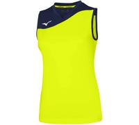 T-shirt da donna Mizuno Authentic Myou Jaune 2XL